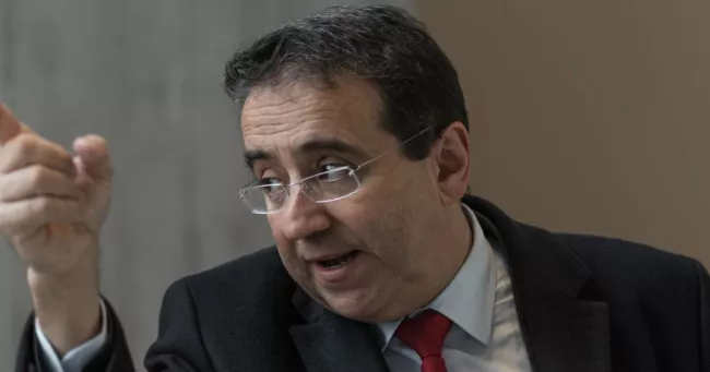 Pascal Broulis, le 13 mars 2017 à Lausanne. — © François Wavre | Lundi13 / François Wavre | Lundi13


