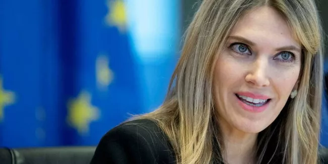 La justice belge a décidé de prolonger la détention d'Eva Kaili. © ERIC VIDAL / EUROPEAN PARLIAMENT / AFP


