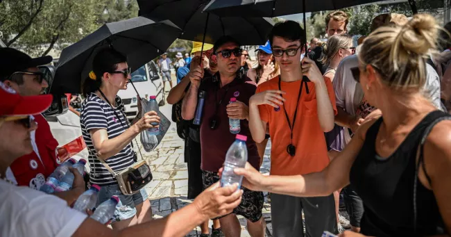 Grèce, Italie, Etats-Unis, Japon… La planète en surchauffe caniculaire ce week-end.