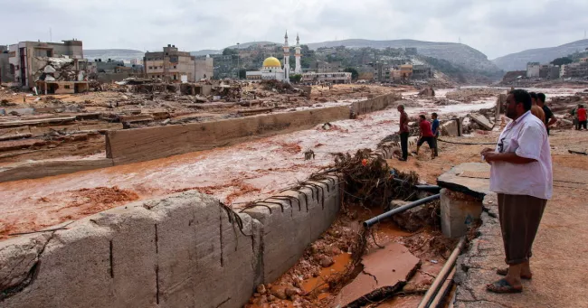 Les inondations en Grèce et en Libye «jusqu’à 50 % plus intenses» à cause du dérèglement climatique.
