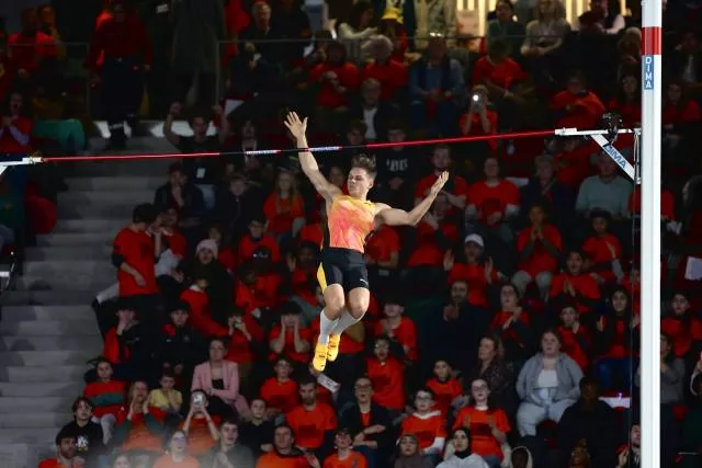 Thibaut Collet s'est contenté d'une barre à 5,75 m pour son deuxième concours de l'hiver. (Stadion Actu)