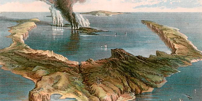 À Santorin, l'écho de l'Atlantide ?