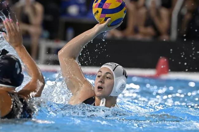Camille Radosavljevic et les Bleues ont été éliminées des Mondiaux. (S. Mantey/L'Équipe)