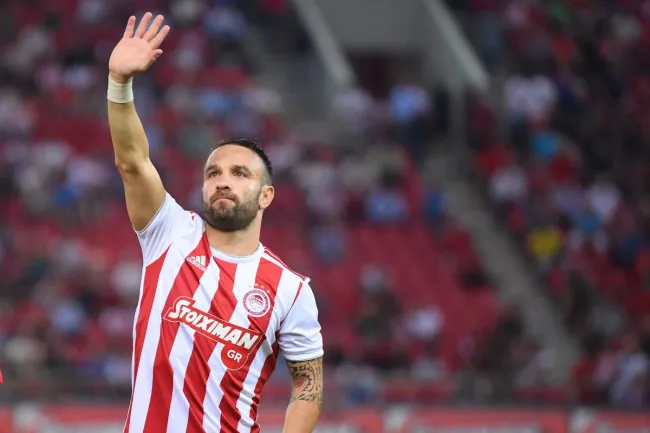 Mathieu Valbuena va faire son retour à l'Olympiakos. (A. Réau/L'Équipe)
