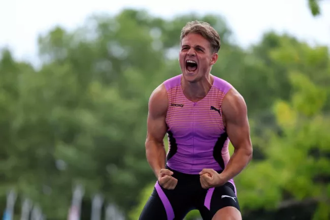 Thibaut Collet a réussi les minima pour les Mondiaux de Tokyo. (D. Balibouse /Reuters)