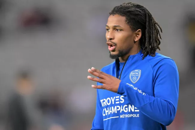 Yasser Larouci, en janvier 2023. (Gerrit van Keulen/ANP Sport/Presse Sports)