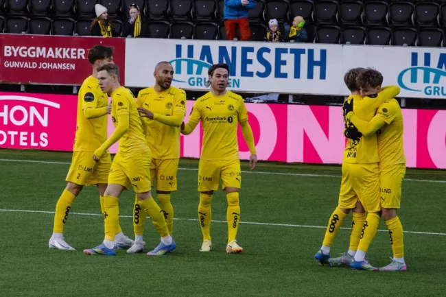 Bodo Glimt n'a pas perdu pour sa première en phase de ligue de la C1. (LEBAN SEBASTIEN/L'Équipe)