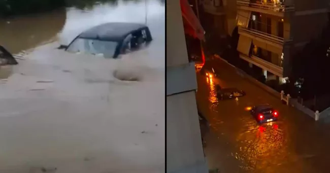 La tempête Byron plonge la Grèce dans le chaos : “Ce n’est que le début”.