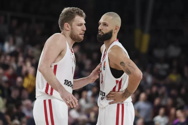 L'Asvel s'incline sur le parquet d'Olympiakos en Euroligue.