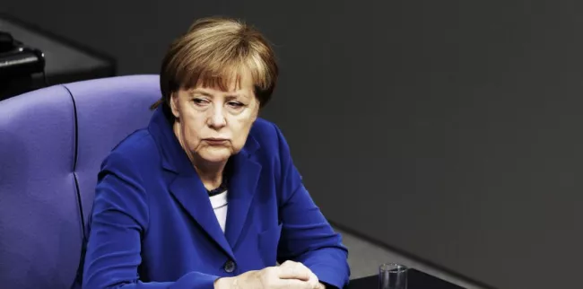 La Chancelière allemande Angela Merkel (Sipa)


