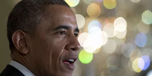 Le président américain, Barack Obama, le 30 janvier 2015, à la Maison Blanche à Washington. | AP/CAROLYN KASTER


