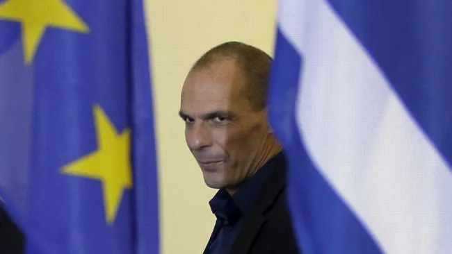 Le nouveau ministre des finances grec Yanis Varoufakis Crédits photo : Michael Sohn/AP


