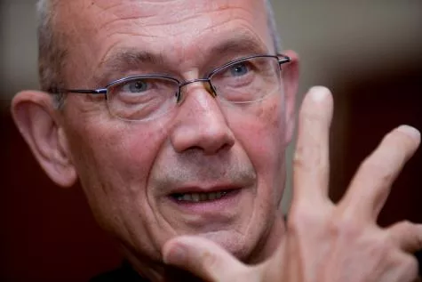 Pascal Lamy: « Les deux parties - les Grecs et les autres Européens - se revêtent de leurs peintures de guerre, comme avant toute négociation». © Pierre-Yves Thienpont


