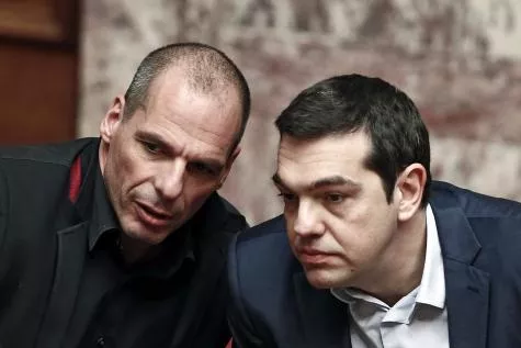 Yanis Varoufakis et Alexis Tsipras © Reuters


