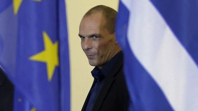 Yanis Varoufakis, ministre des finances de la Grèce. Crédits photo : Michael Sohn/AP


