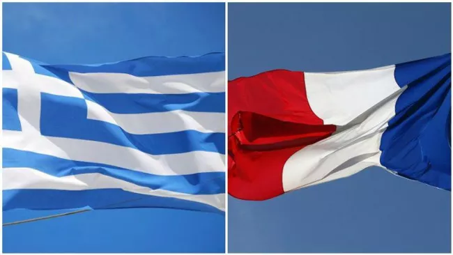 Les politiques menées en Grèce et en France sont difficilement comparables (Crédits: Géraldine RUSSELL et AFP)


