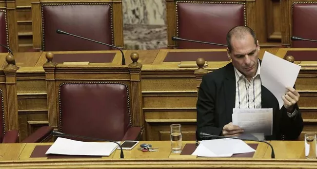 Réformes : les responsables de la zone euro ont renvoyé le gouvernement grec à ses études, jeudi - Petros Giannakouris/AP/SIPA


