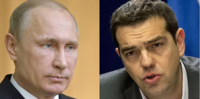Alexis Tsipras a pris à plusieurs reprises des positions favorables à la Russie. (Francois Mori/Alexei DruzhininAP/SIPA)


