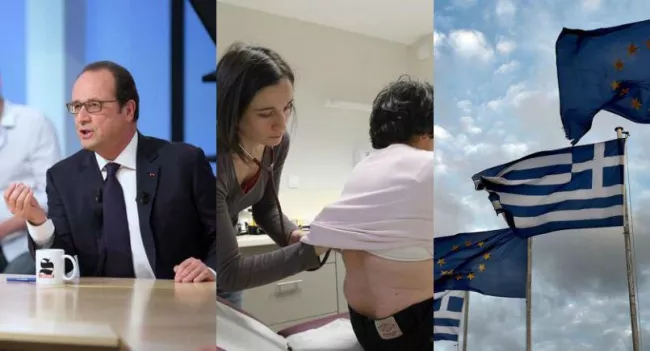 Licenciements, tarifs des médecins, Grèce : les trois sujets essentiels du jour en éco.