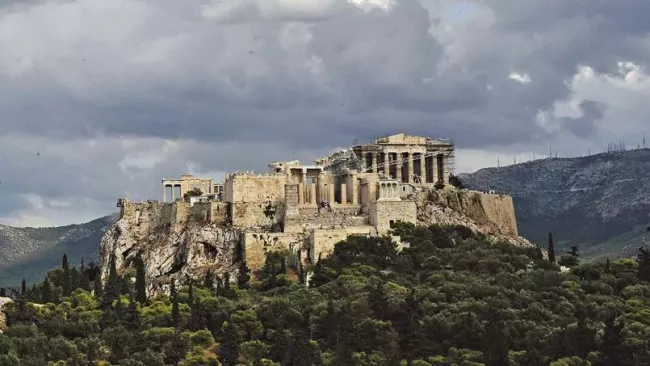 Une absence de remboursement de la Grèce reviendrait à faire défaut vis-à-vis des 188 pays actionnaires du FMI. Crédits photo : LOUISA GOULIAMAKI/AFP


