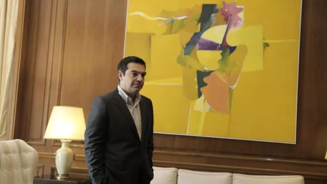 Le premier ministre grec Alexis Tsipras. Crédits photo : Petros Giannakouris/AP


