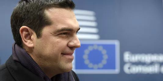 Le premier ministre grec Alexis Tsipras,le 19 mars à Bruxelles.


