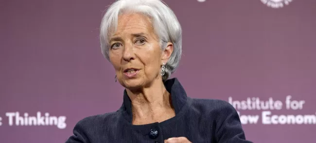 Selon les procédures du FMI, explique Blanka Kolenikova du cabinet d'études IHS, le défaut d'un pays ne peut être formellement déclaré par sa présidente, Christine Lagarde, qu'au bout d'un mois de retard. Crédits photo : Jacquelyn Martin/AP


