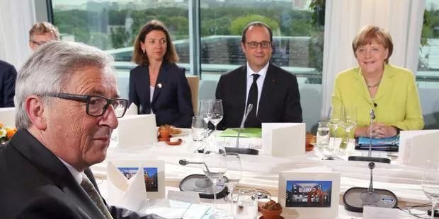 La Troïka, Merkel et Hollande réunis autour de la Grèce à Berlin.