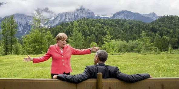 "Les Grecs vont devoir faire des choix politiques difficiles qui seront bons pour eux sur le long terme", a souligné le président américain Barack Obama - Angela Merkel insistant, elle, sur le fait qu'"il ne reste plus beaucoup de temps". (Crédits : Reuters)


