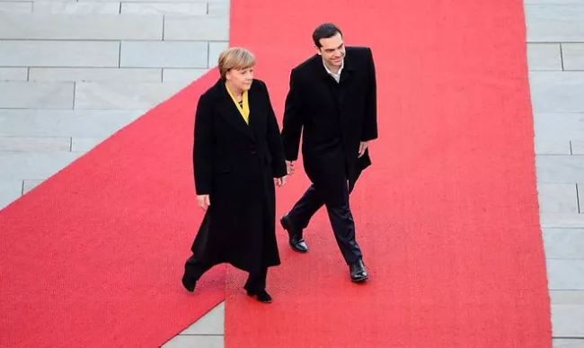 La tension monte entre Athènes et Berlin, chacun somme l'autre de se montrer "réaliste". - AFP PHOTO / JOHN MACDOUGALL


