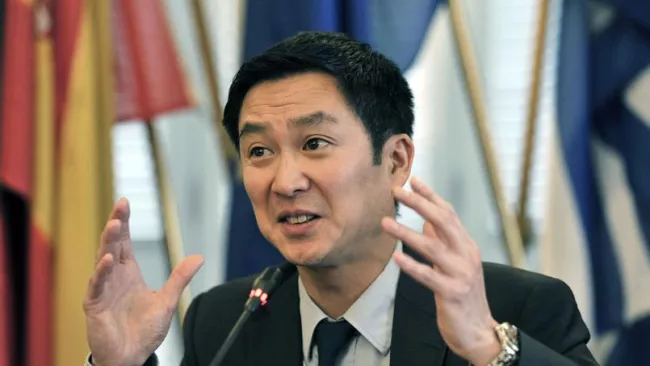 L'ancien député européen Liêm Hoang-Ngoc. Crédits photo : LOUISA GOULIAMAKI/AFP


