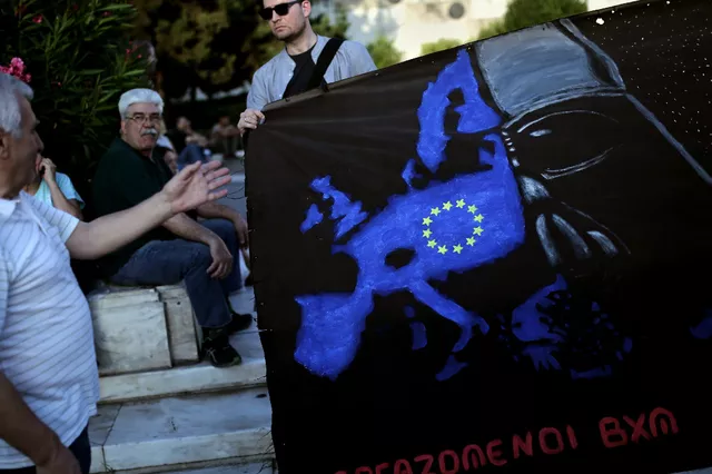 Le ministre grec des Finances Yanis Varoufakis.


