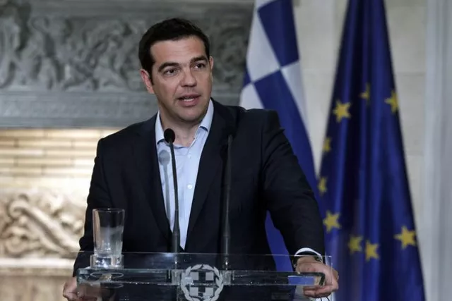 «Le fameux Grexit ne peut pas être une option, ni pour les Grecs, ni pour l'Union européenne», a déclaré Alexis Tsipras. Image: Keystone


