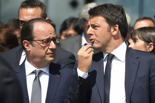 «La position commune» de la France et de l'Italie sur la Grèce, «c'est avoir un accord et le plus tôt sera le mieux», a déclaré François Hollande en visitant l'exposition universelle de Milan avec Matteo Renzi - AFP/Olivier Morin


