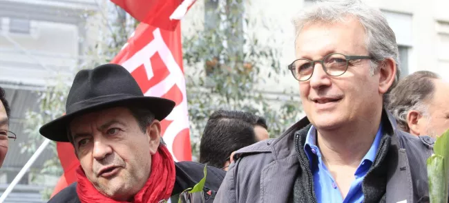 Une délégation, qui comprendra notamment Jean-Luc Mélenchon et Pierre Laurent, sera reçue lundi 22 juin à 8h30 à l'Élysée pour évoquer la situation financière de la Grèce avec le président de la République. Crédits photo : Sébastien SORIANO/Le Figaro


