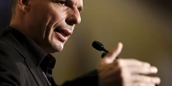 Mme Merkel peut "entrer dans un accord honorable avec un gouvernement qui a refusé le programme de sauvetage et aspire à une solution négociée", écrit Yanis Varoufakis, dans le Frankfurter Allgemeine Zeitung. (Crédits : ALKIS KONSTANTINIDIS)


