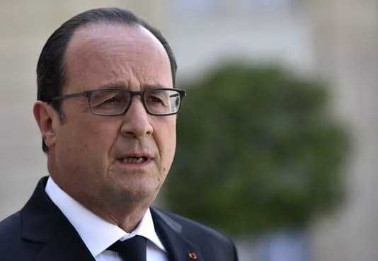 François Hollande à l'Elysée le 26 juin.


