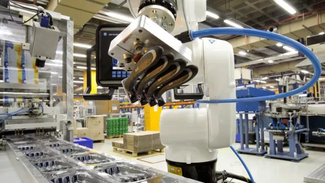 Bic possède à 25 km au sud d'Athènes la plus grande de ses trois usines de rasoirs.


