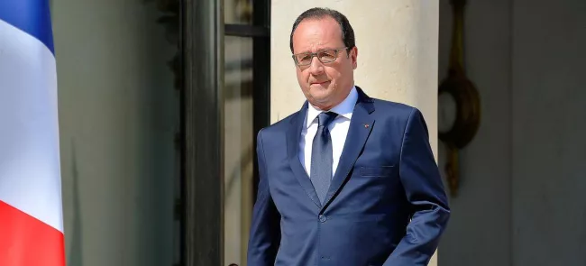 François Hollande ( ici le 29 juin à l'Élysée) est le premier chef d'État français à se rendre au Bénin depuis François Mitterrand en 1983. Crédits photo : Aurelien Meunier/Getty Images


