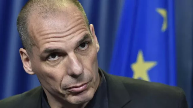 Yanis Varoufakis reproche au FMI, la BCE et l'UE de vouloir «humilier les Grecs». Crédits photo : JOHN THYS/AFP


