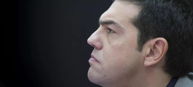 Le premier ministre  grec Alexis Tsipras,  en octobre 2012 à Paris. Crédits photo : xavier de torres/xavier de torres/MAXPPP


