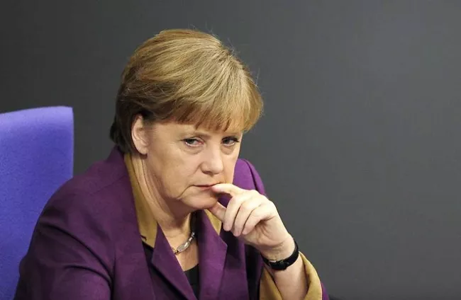 Le gouvernement allemand semblait mercredi plus optimiste sur le dossier grec - JOHN MACDOUGALL /AFP


