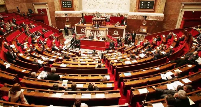 L'Assemblée nationale doit se prononcer cet après-midi vers 17h45 sur l'accord conclu par la Grèce avec ses créanciers - AFP PHOTO PASCAL PAVANI


