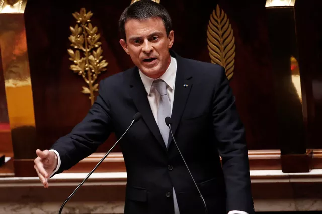 Le premier ministre français Manuel Valls ce 15 juillet 2015 a plaidé en faveur de l'accord trouvé avec la Grèce face aux parlementaires français. Image: AFP


