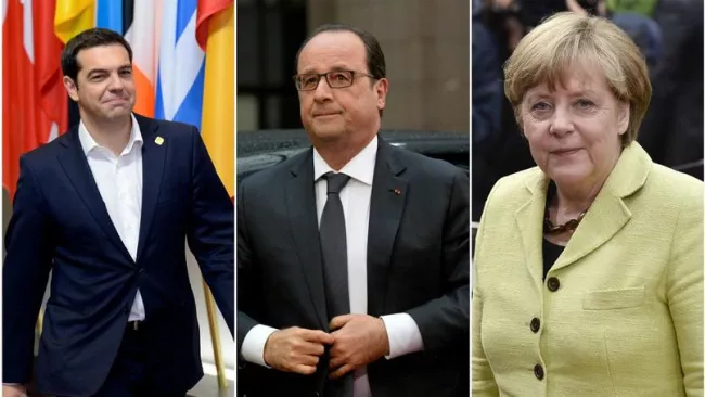 Alexis Tsipras, premier ministre grec, François Hollande et Angela Merkel, ont rythmé les temps forts de ce weekend crucial pour l'avenir de la Grèce.



