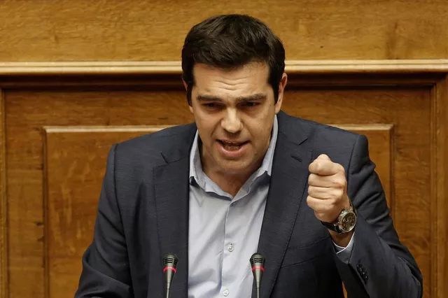 Dans un dossier, le quotidien français La Croix, compare la tâche du premier ministre grec Alexis Tsipras, aux fameux douze travaux d'Hercule. Image: Keystone


