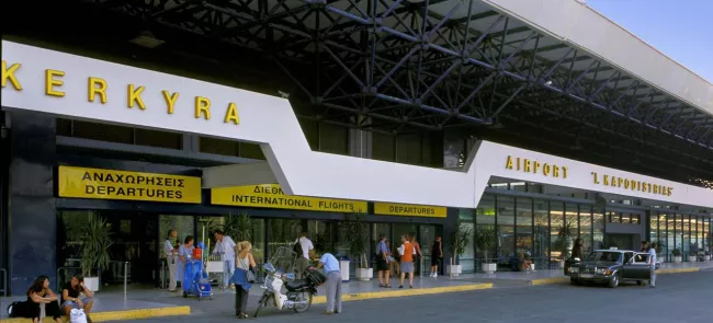L'aéroport de Corfou en Grèce. Crédits photo : Xavier TESTELIN/CIT'images/Xavier TESTELIN/CIT'images


