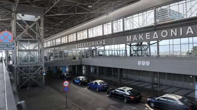 Thessalonique fait partie de la liste des aéroports qui seront cédés à un consortium allemand Crédits photo : SAKIS MITROLIDIS/AFP


