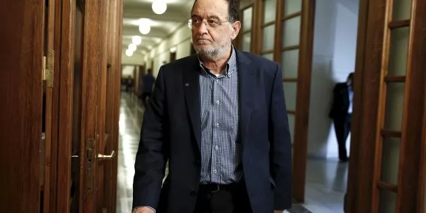 L'ancien ministre de l'énergie grec, Panayiotis Lafazanis, a créé Unité Populaire à partir des frondeurs de Syriza (Crédits : REUTERS/Alkis Konstantinidis)



