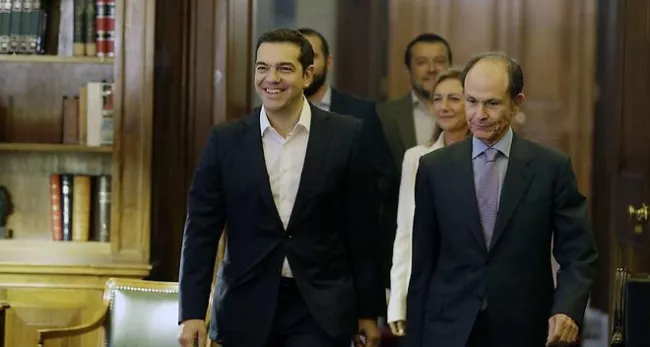 Le leader du parti de gauche Syriza a été réélu dimanche dernier. - Thanassis Stavrakis/AP/SIPA


